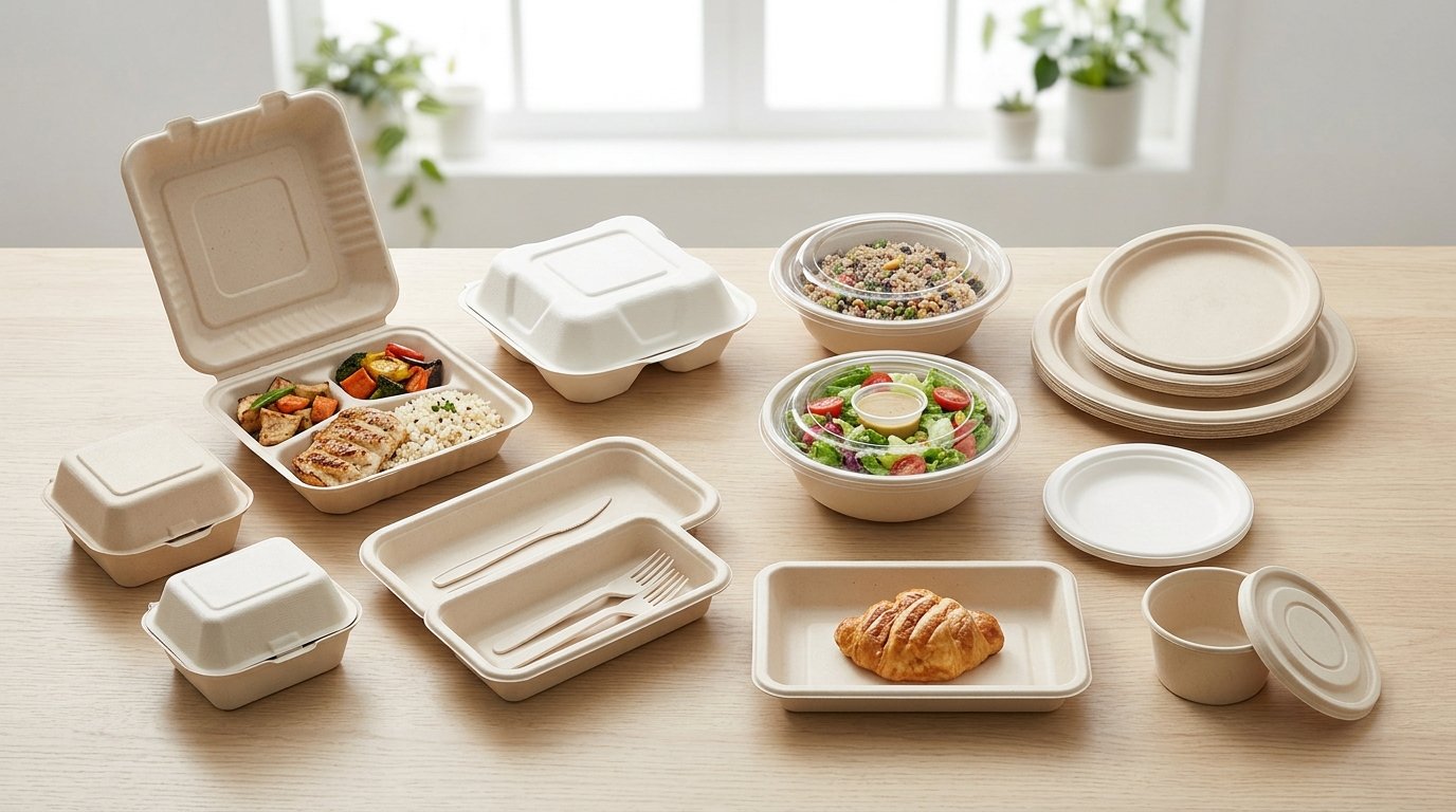 Sugarcane Bagasse Tableware and Food Packaging Sourcing
